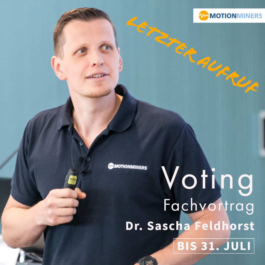 MotionMiner's tweet photo. Bestimmen Sie bis zum 31. Juli das #Programm des deutschen #Logistik-Kongress der @BVLoffice. Geben Sie dem #Fachvortrag von Sascha Feldhorst zum Thema nachhaltige #Effizienz- und #Ergonomieverbesserung durch MotionMining ihre Stimme. 

#keynote #optimierung #iot #startup #dlk https://t.co/qWadwBbw6c
