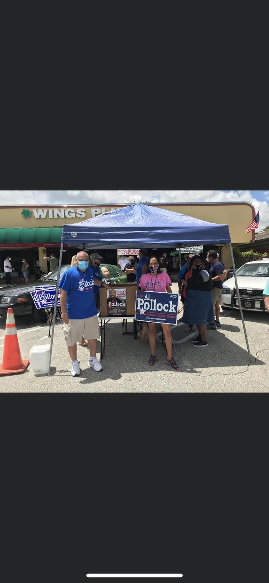 Great Sunday meeting residents of Broward County. Thank you <a href="/WingsPlus1/">Wings Plus</a> for hosting us.