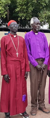 SsdChurch's tweet photo. New Archbishop of the Province of Western South Sudan appointed. His Grace Most Rev. John Achuei Ater(left bottom) is the diocesan bishop of the Anglican Diocese of Akot in Western Province. https://t.co/4j2YDBN4n2