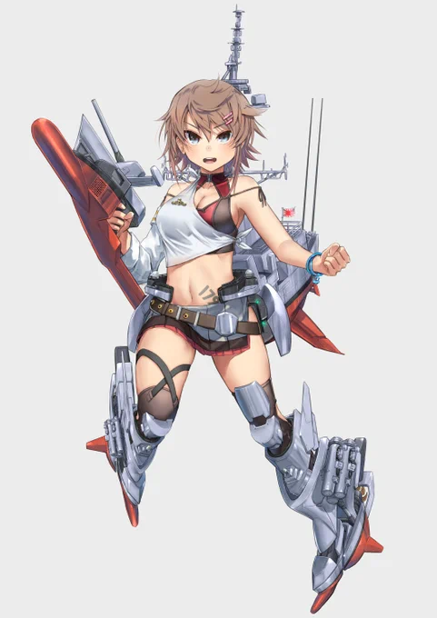 海上自衛隊 護衛艦まやを擬人化してみたよ 