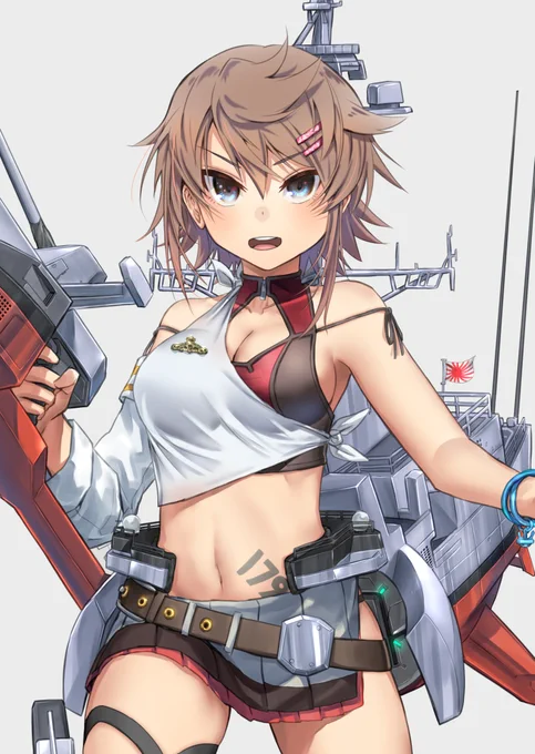 海上自衛隊 護衛艦まやを擬人化してみたよ 