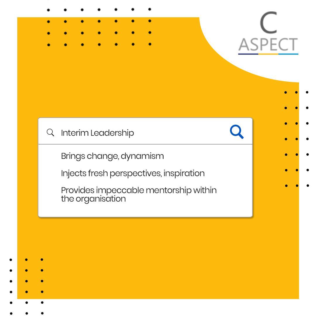 cxoaspect's tweet photo. Today, organizations want flexibility &amp; want a model that brings expertise &amp; stable leadership to lead the transformation. An interim leadership is a change agent  who brings immediate value &amp; stability to the organization.
Learn about Interim Leadership : https://t.co/xAZvU3GjmC https://t.co/aqIPpsbVJ8