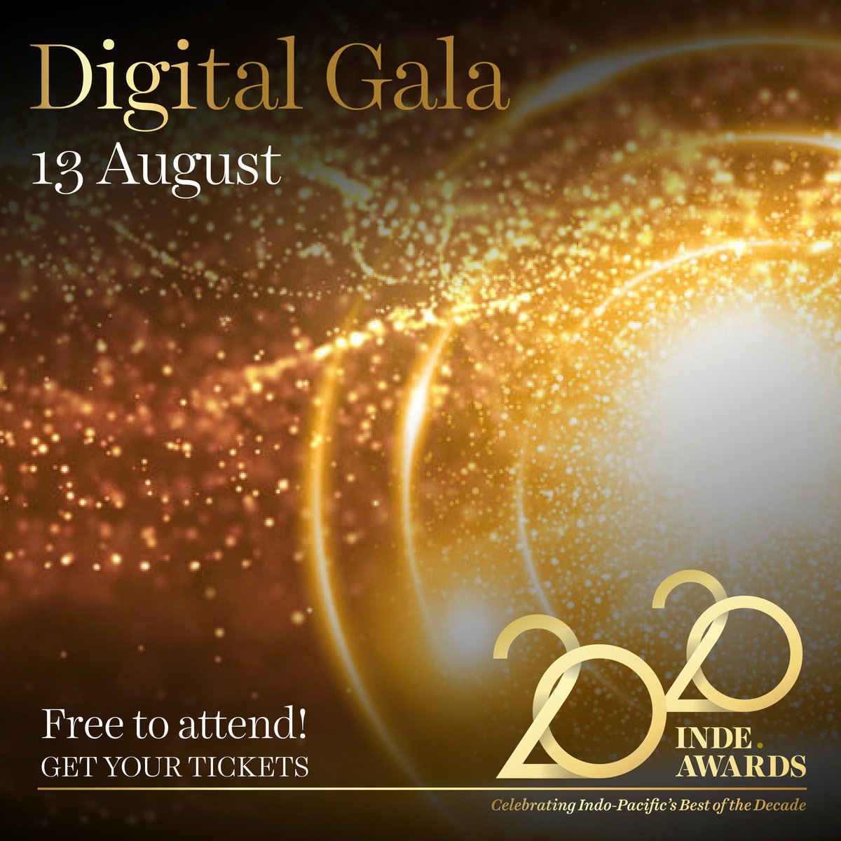 The INDE.Awards Digital Gala is almost here!

From Sydney to Singapore and everywhere in between, this is your chance to experience the INDE.Awards like never before. It's free to attend, so register now!

ow.ly/w5Vn50AILkE
