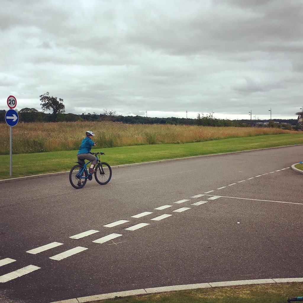 velocitylove's tweet photo. Our Go ByCycle team have started outreach #cyclingskills sessions and #ledrides with households from Inverness and Mid Ross.
This family spent time practicing #roadskills at @ic_uhi. It’s a great place to learn how to communicate with other road users and share space 🚴🚴♀️🚴♂️ https://t.co/yk9hB79xVq