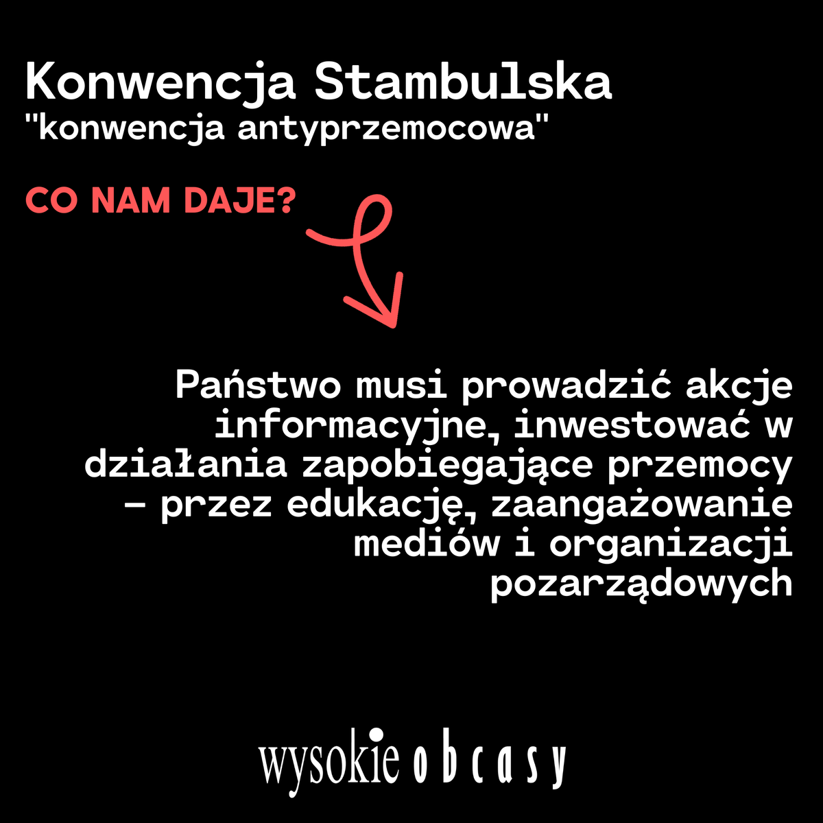 Co nam daje #KonwencjaStambulska / #KonwencjaAntyprzemocowa ? Odpowiadamy:
