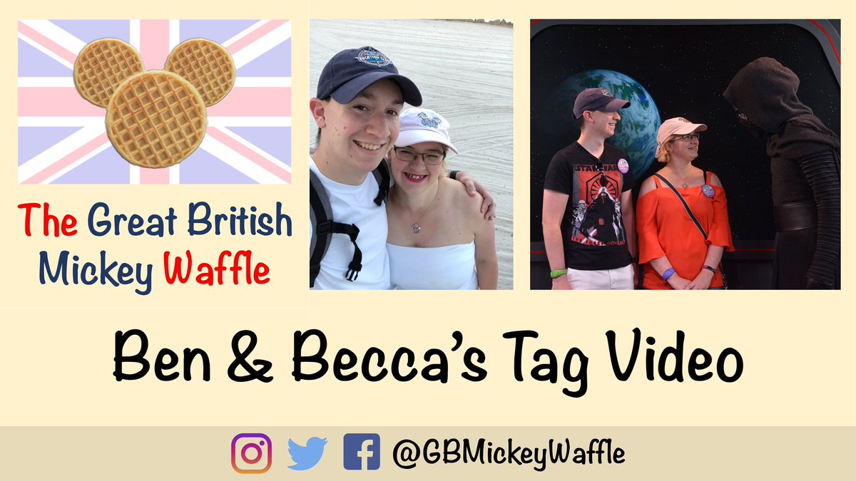 GBMickeyWaffle's tweet photo. Ben & Becca were tagged in a Disney Q&A by @BroadwaysAway
You can hear their answers in their video which will be going live at 6pm tonight on @GBMickeyWaffle YouTube Channel
Waffle On!
https://t.co/ZLBK8l7Eat
#Podcast #Disney #DisneyTag #YouTube #DisneyParks #WDW #DLP https://t.co/dJeQ6U9xpe