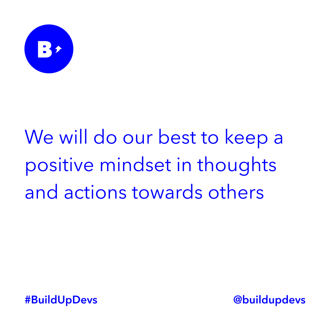 If you're on Instagram follow us instagram.com/buildupdevs

#MondayMotivation #BuildUpDevs
