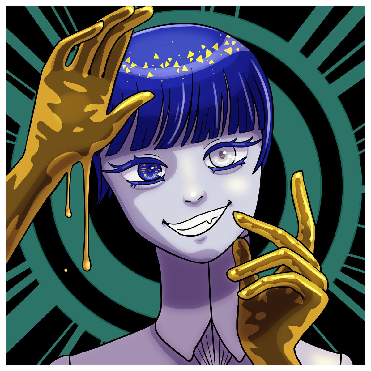 okaybutwhy9's tweet photo. wow look at this, it's art of the anime rock people. prepare for more because I love this damn series
#housekinokuni_fanart https://t.co/BwiAA3EXsf