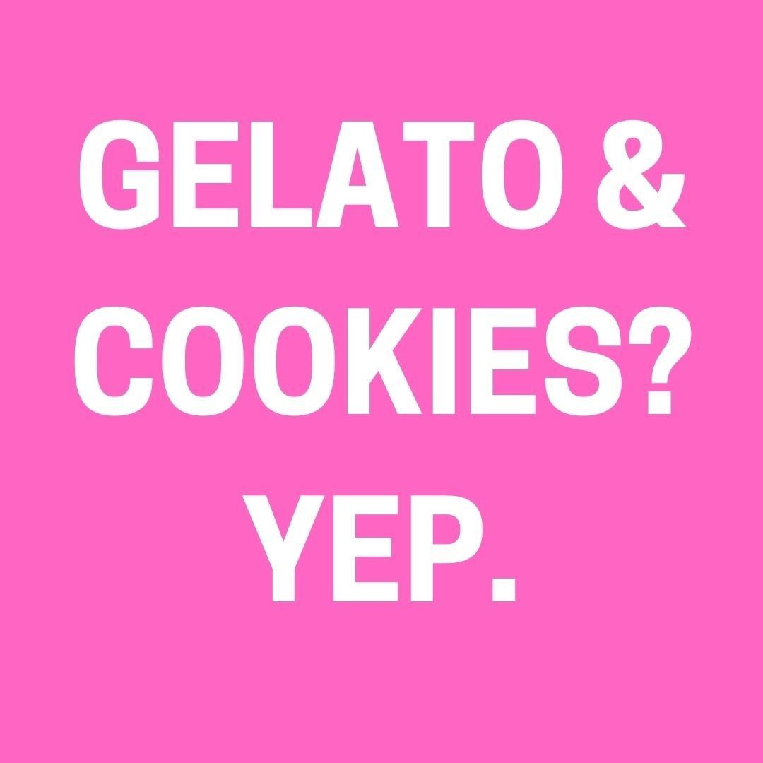 Yeah, why not, it's the weekend! Walking riverside, gelato in one hand, cookie in the other. Bada Bing...  
.
.
.
#gelato #icecream #gelatoartigianale #foodie #instafood #sweet #instagood #gelatolovers #foodblogger #vegan #plantbased #veganfood #vegetarian #crueltyfree #food