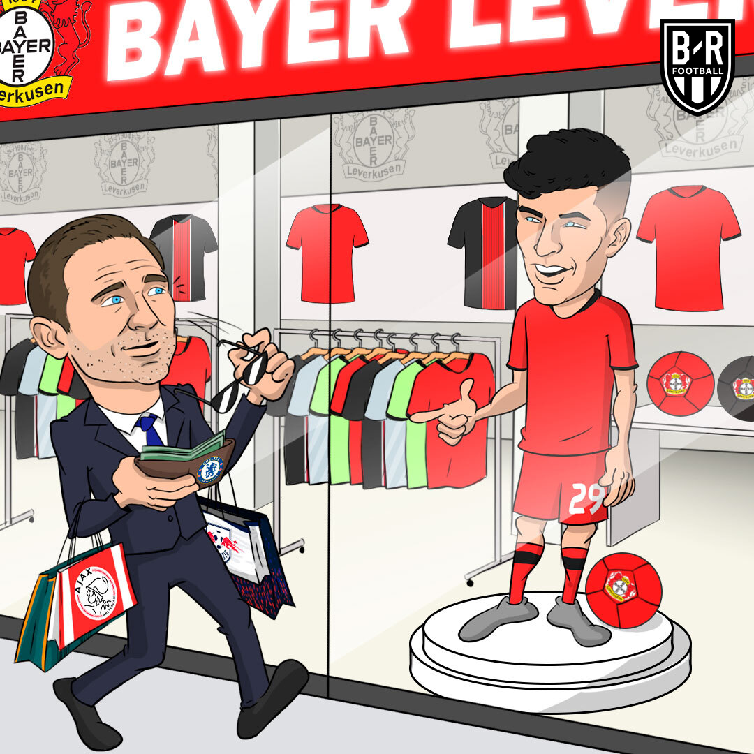 brfootball's tweet photo. Chelsea and Leverkusen are discussing a deal for Kai Havertz, with personal terms already agreed, reports @FabrizioRomano ⌛ https://t.co/5ay7TBJwnT