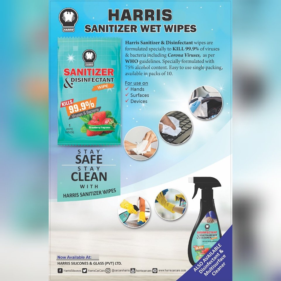 harriscarcare's tweet photo. Introducing Harris Sanitizer to keep you safe and protected, KILLS 99.9% of bacteria and viruses including corona-viruses

#HarrisSanitizer #HarrisMultisurfaceCleaner #wipes #HarrisCarCare #COVID19 #CoronaVirusUpdates #StaySafeStayHealthy #Sanitizer https://t.co/LUBolfzTb1