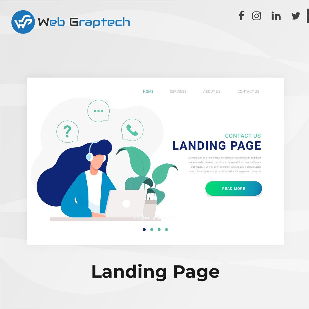 webgraptech's tweet photo. #webgraptech Landing pages are suppose to elegant, There should be all information but only for need to understandable to visitor
Landing page aren’t Wikipedia. Stop adding unnecessary links. https://t.co/tiMRIOoZP6