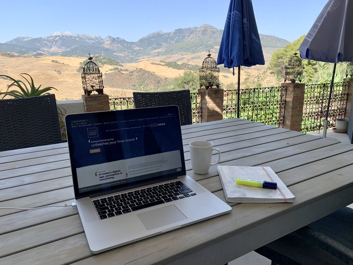 My workplace for this week 😍👌🏼
Up in the hills between Ronda and Zahara de la Sierra on the edge of the Parque Natural de la Sierra de Grazalema. Simply stunning☀️😎
The inspiration is flowing. Great start to a Monday morning ☕️✍🏼
#copywriting #inspiration #MondayVibes