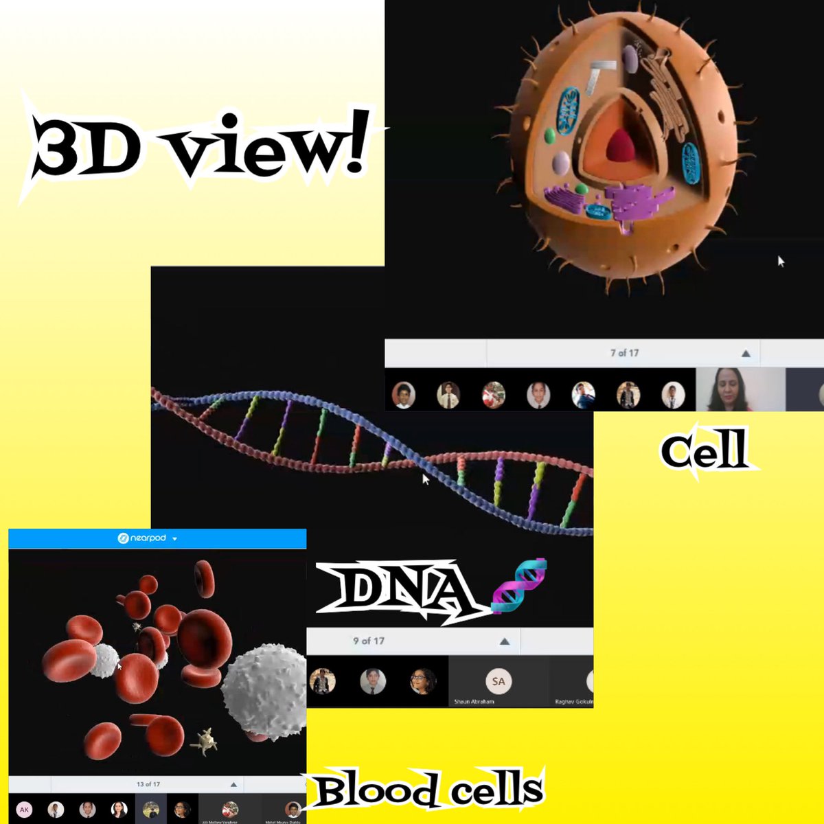 OoisGems's tweet photo. Day3_Grade 8_ Genetics study 🧬 #Nearpod #3D models #Scientificmethodsteps #DNA extraction Experiment  #Collabonation  #Quiz @KHDA @gemsoois @LalithaSuresh2 @GemsMsb @menon_reshmi @SajnaSantosh @minimijo3 @Neenak11 @MamgainSammi @mridulaash https://t.co/Qi7ZXVfuu3