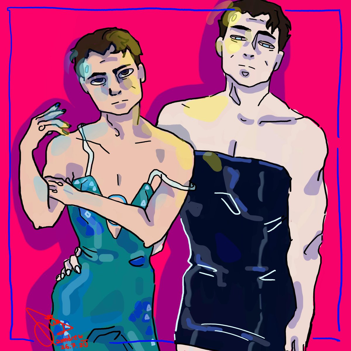 qinganndrew's tweet photo. Our lovely boys in dresses 💮👀

#arte #DetroitBecomeHuman #dbh #connor #rk900 #rk800 #art #digitalart #LBGTQ #boysindresses #rk1700 #reed900 #doodle #colour #beauty #artoftheday #dailyart #dbhconnor https://t.co/TNy3NswHY7