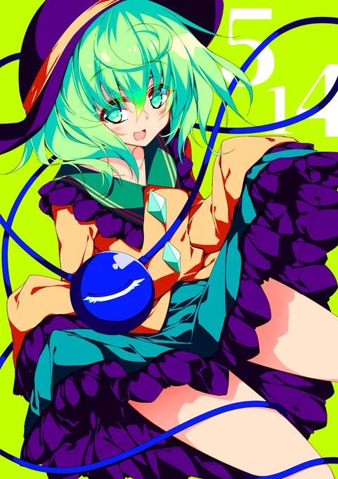 #絵を彩度100にすると超派手
これはこれですこ 