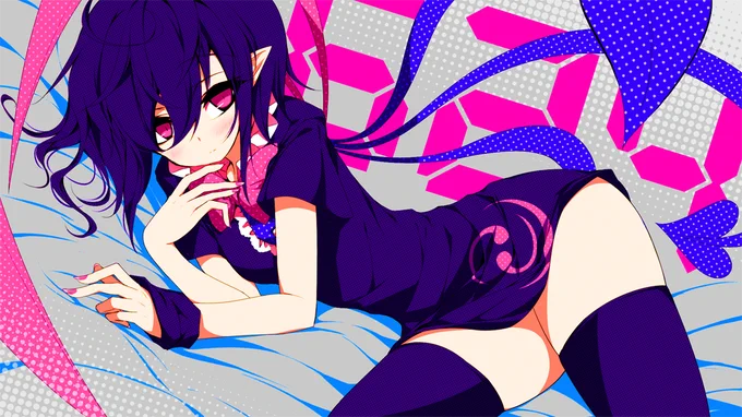 #絵を彩度100にすると超派手
これはこれですこ 