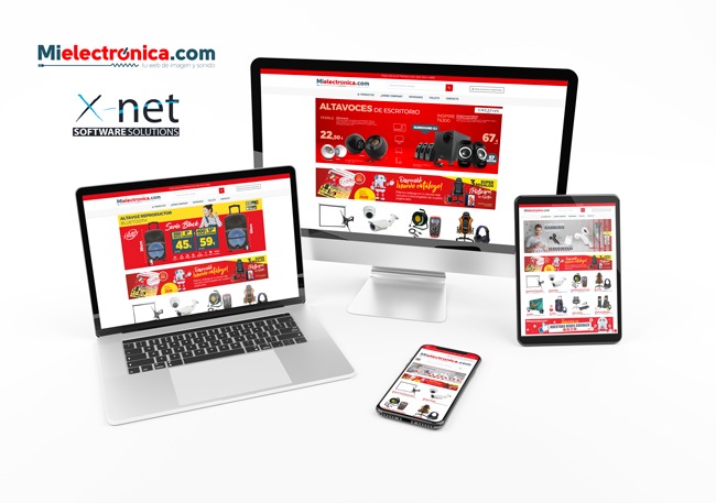 xnet_software's tweet image. En este lunes les presentamos esta maravillosa web 💻 que todo el equipo de X-Net a trabajado para conseguir tal profesionalidad. 

Hoy os hablamos del cliente MiElectronica.com del cual nos ha dado total confianza para remodelar e ir mejorando su web.

@mielectronica_
