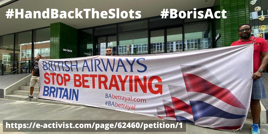 WorkerStrikeBck's tweet photo. Thanks to @EstherMcVey1 for signing our slots pledge - it's crystal clear for @British_Airways as they are fully aware of the consequences of their behaviour. We call on Esther's colleagues in the @Conservatives to please join her and sign the pledge here https://t.co/EmuzOq1opq https://t.co/YdrLBUWAvm