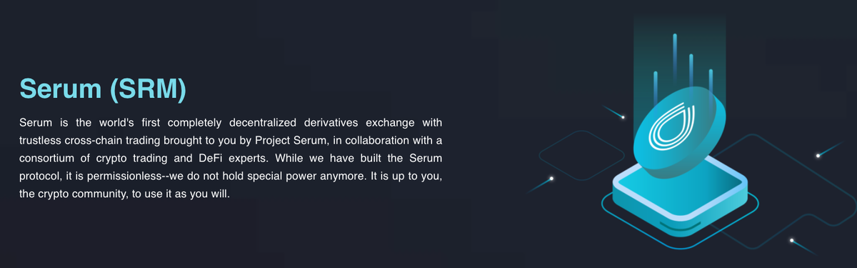 JPChain's tweet photo. FTXがSolanaブロックチェーン上にDEX『Serum』のローンチを発表

🇯🇵 JBC Crypto Community - https://t.co/5DivJONVjj
🇯🇵 JBC Crypto Channel - https://t.co/Vs3aP6p8QG                
🇯🇵 Altcoinstalks Japan Group - https://t.co/tXy6HkVxEj

#JBC
#CryptoJapan
#Altcoinstalks https://t.co/7hW35j7QZx