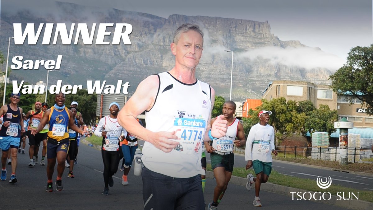 CONGRATULATIONS <a href="/sarelvdw/">Sarel van der Walt</a> - your name has been drawn as the second winner of our 2021 Sanlam Cape Town Marathon Experience competition, in partnership with Tsogo Sun Hotels! Our team will be in contact via email.