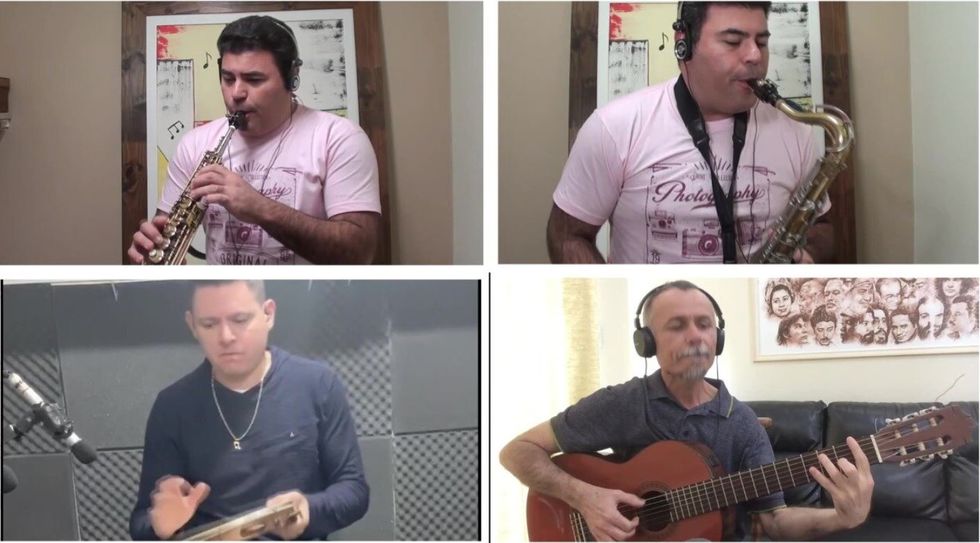 cruzeirofm's tweet photo. 𝐒𝐀𝐑𝐀𝐔 𝐎𝐍𝐋𝐈𝐍𝐄 𝐃𝐀 𝐅𝐔𝐍𝐃𝐄𝐂 𝐄 𝐈𝐌𝐌𝐒 - A Fundação de Desenvolvimento Cultural de Sorocaba (Fundec) e o Instituto Municipal de Música de Sorocaba (IMMS) lançaram, neste domingo, a segunda edição online do Sarau Cultural.#sarau #Fundec #IMMS #música #cruzeirofm https://t.co/NSGUh2pJES