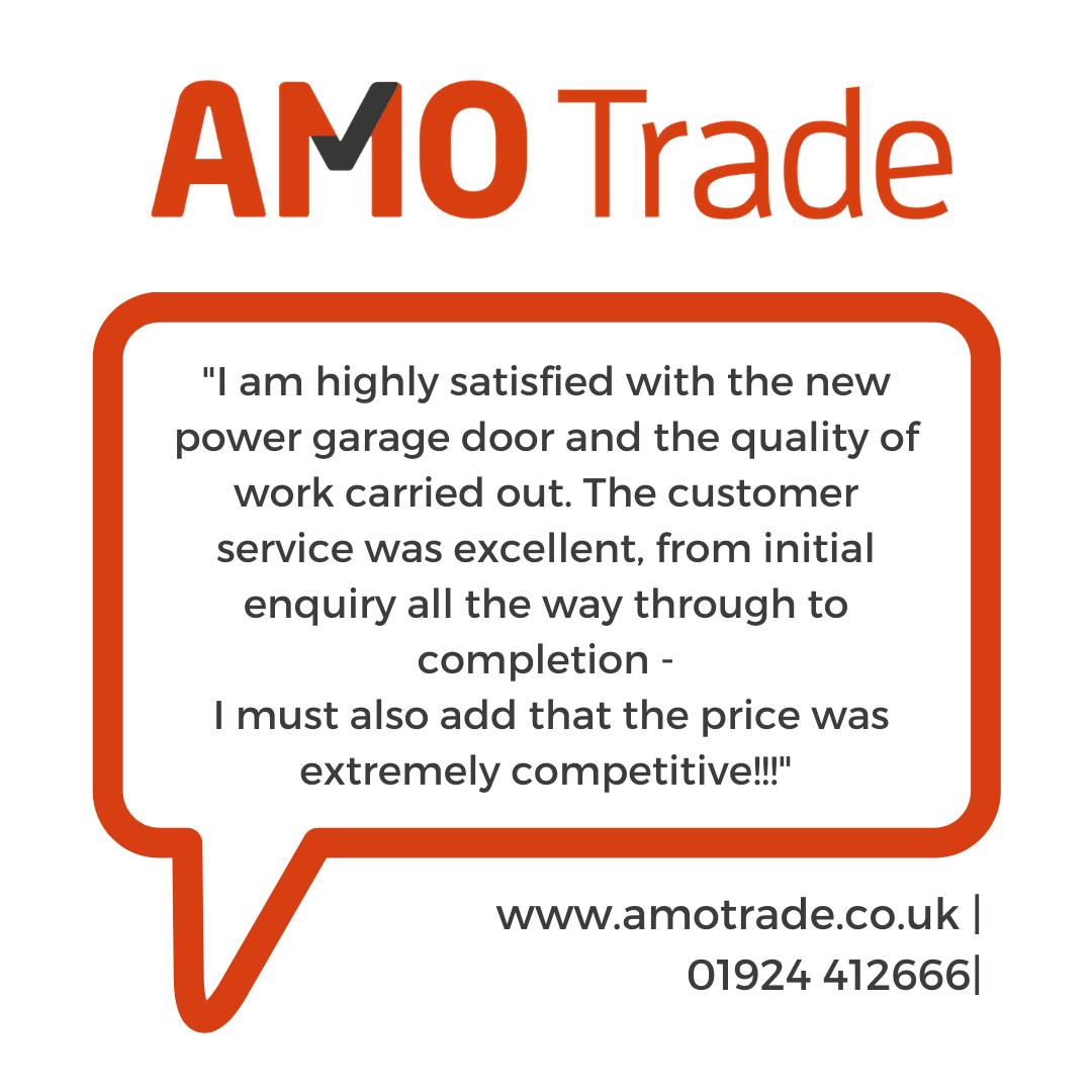 Another satisfied customer!

It is important to us that every customer is getting the best product they can, at the best price. That's why we aim to go above and beyond to find your perfect installation.

amotrade.co.uk

#Review #Awnings #GarageDoors #PatioRoofs
