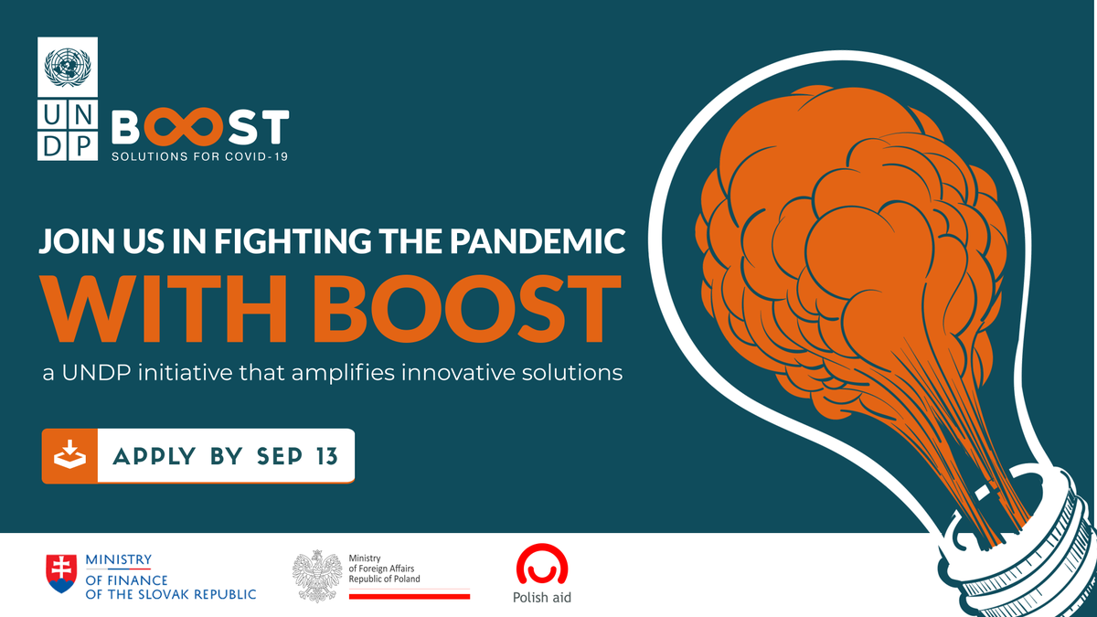 UNDPArmenia's tweet photo. Excited our @impactaimVA is part of #UNDPBOOST initiative by @UNDPEurasia. Unique chance 2 support changemakers & innovators 2 address effects of #COVID19 in digitization, economy & health. Apply: https://t.co/hMLMyL7nYe @slovakiamfa/media @PolandMFA @sdgiaorg @BCtAInitiative https://t.co/y5getrh0UT