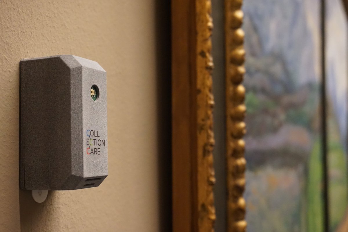 CollectioncareP's tweet photo. The deployment of the sensors in the Arms &amp; Fine Arts Museums of DFA (Vitoria) has already been done! It has been a success thanks to the collaborative work between various project partners and the hard work in situ of several members of @UPV &amp; @Araba_Eus teams! CONGRATULATIONS!! https://t.co/iL9uXEbcfo