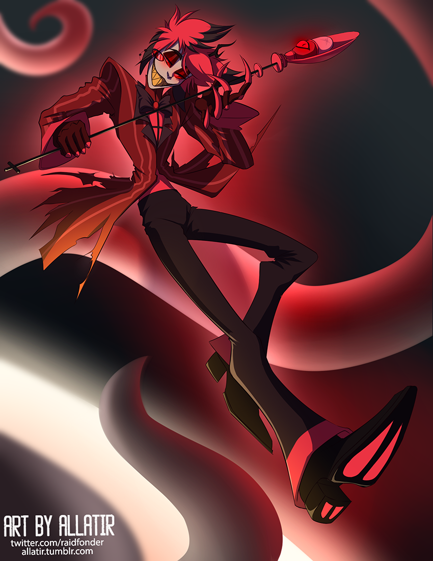 raidfonder's tweet photo. I don't know what to say. I'm in love!

#HazbinHotel #HazbinHotelFanart #HazbinHotelAlastor #fanart #Alastor https://t.co/VpAv4y3vpf