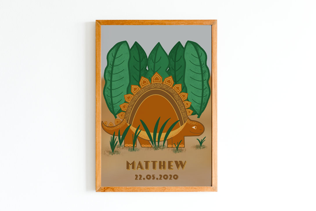 MyPerfectPictu1's tweet photo. Check out my personalised digital dinosaur prints at my #etsy shop: Personalised Dinosaur (stegosaurus) DIGITAL Print https://t.co/RGGWKTLl5a #brown #yellow  #dinosaurprint #dinosaurpicture #digitaldinosaurprint #newborngift #babyshowergift #browndinosaurpicture https://t.co/loTQKQ334T