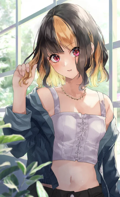 この髪……どうかな? 
