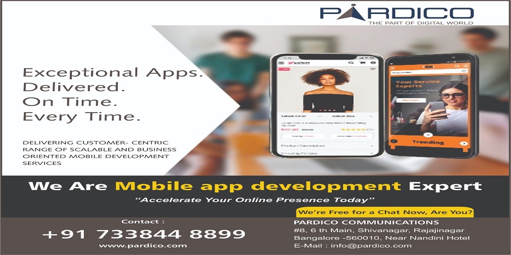 Pardico5's tweet photo. The mobile app industry is rapidly evolving.Pardico communications builds highly valuable and trending 
apps which can boost your business. 
To build your business app, just visit https://t.co/uloB74deWR OR
Call us: 7338448899
#pardicocommunications #appdevelopment #appdeveloper https://t.co/uhJgGdkGD0