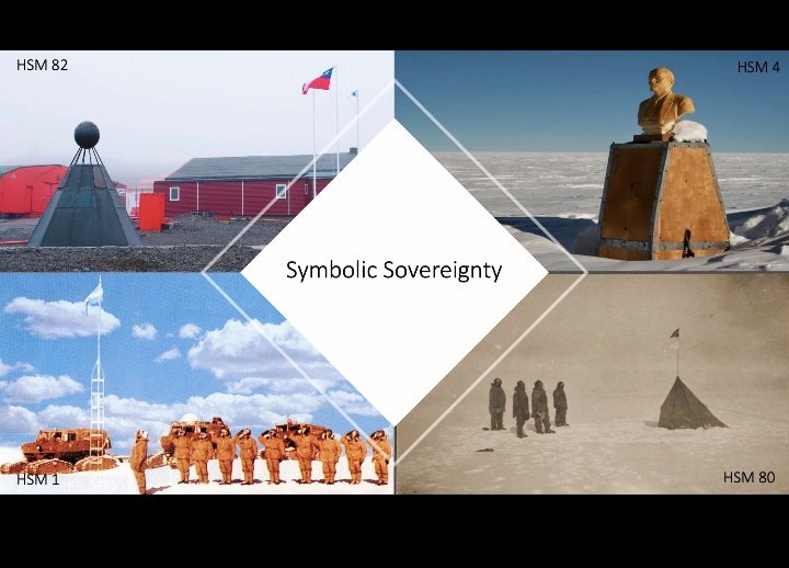 WideWhiteStage's tweet photo. Rebecca Hingley from @IMASUTAS explains how #Antarctic #historic sites & monuments (HSM) can be read as textual performances by states about their Antarctic pasts (statues & busts as examples - many commemorate firsts) #scar2020 #session36 https://t.co/OXHyl6dBjh