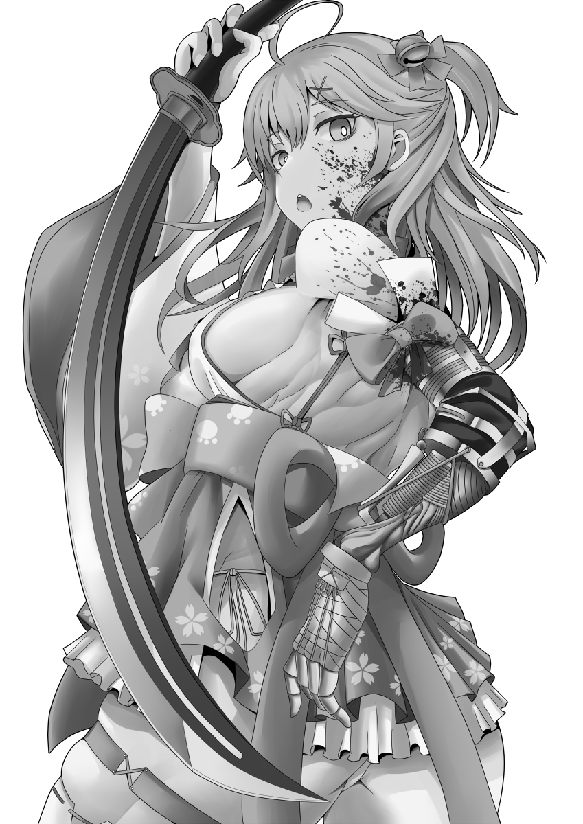 #絵をモノクロにするとかっこいい
ついでにモノクロ 