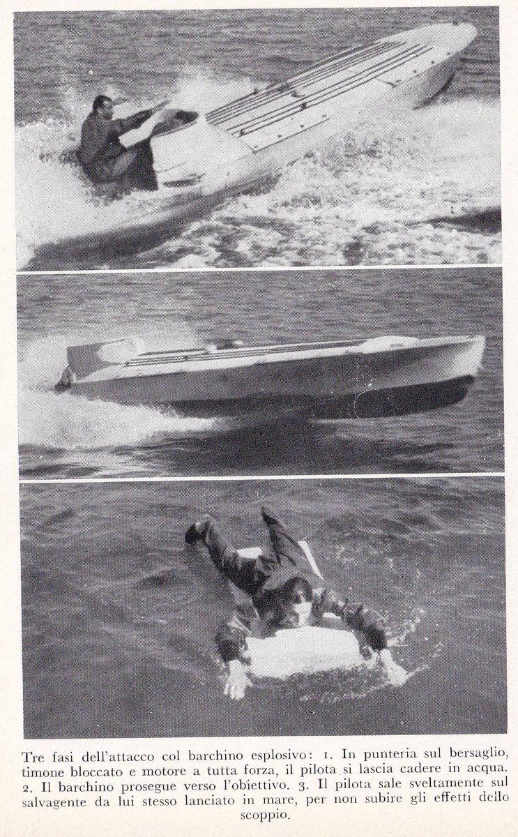 The plan went as follows: Tesei, with two SLC had to destroy the outer defenses of the harbor. This would have allowed a group of explosive motorboats to enter the inner harbor and conduct the attack. #ww2  #attack  #raid  #malta  #regiamarina