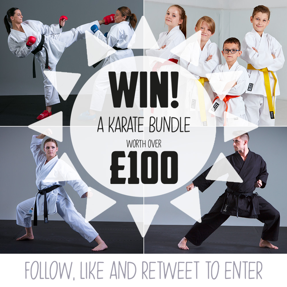 ☀️ SUMMER GIVEAWAYS ☀️ Win a Blitz Karate bundle worth over £100! FOLLOW, LIKE and RETWEET to enter. 24 hours to enter. Ends 28 July (noon). Winner announced 3 August.

#Competition #Win #Giveaway #Karate #MartialArts #Kata #Kumite #CompetitionTime #RTtoWin #Karateka #follow