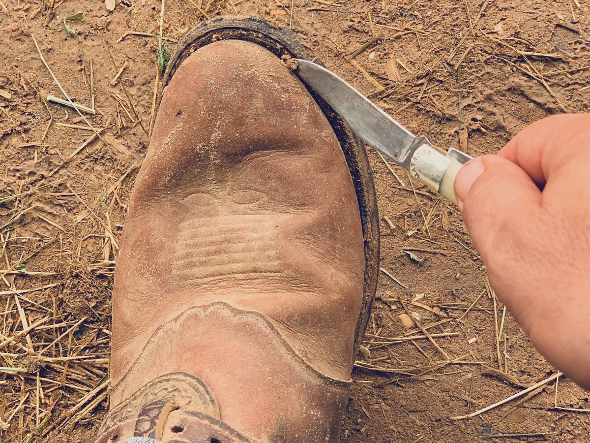 Because pocket knives come in handy for more than just cutting hay string and popping blisters.