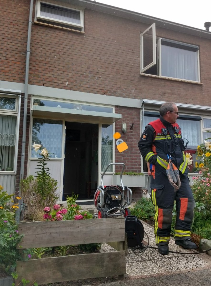 Melding brandweer Lisse inzake gebouwbrand