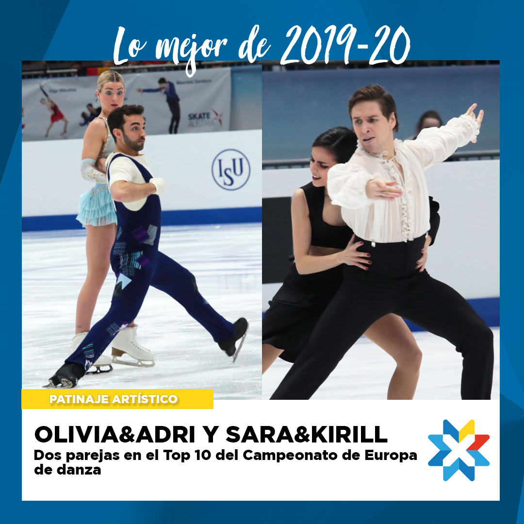 fedhielo's tweet photo. Las parejas de danza sobre hielo siguen creciendo ⛸️👏🏻 Orgullosos de tener a @SaraSobreHielo &amp; @KirillKhalyavin ➕ @olivia_smart &amp; @AdrianDiazBron en el top 10 de Europa!

#ViveElHielo #figureskating @ISU_Figure @deportegob https://t.co/6S4m3QqoGa