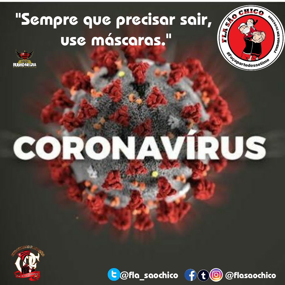 Que todos tenham uma ótima semana. ⚫🔴⚫

#previnase😷
#cuidedasuasaude😷 
#usemáscara 😷
#CRF😷 
#juntossomosmaisfortes 😷