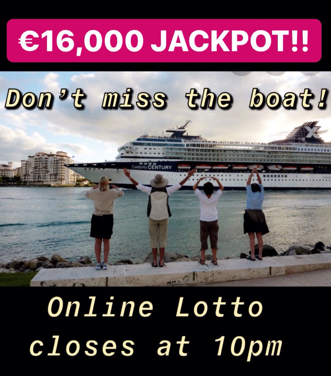 KnocknagreeGAA's tweet photo. Not a night to miss the boat!!! Play our online lotto up to 10pm here 👉 https://t.co/XsCaUx9CAT After that your entry automatically goes into next week’s lotto. #SWEET16 🍬🍬🍬 https://t.co/ZOwucLk6zD