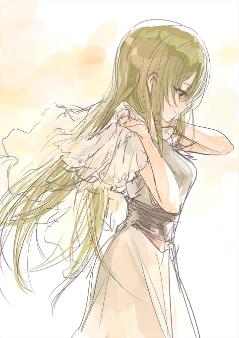 ちとせさん逆光 