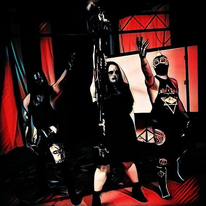 mistressMariaTR's tweet photo. We are #TheRitual #gemini #samedi #maria #voodoo #tagteam #prowrestling #Tulsa #Oklahoma #heel #bpw #wwe #aew https://t.co/grB1FObM0A