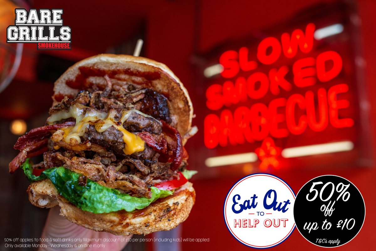 We are happy to announce that we will be participating in the 'Eat out to Help out' scheme for the month of December.
Offer applies to dine in only, so not valid on any click &amp; collect or delivery orders. Other T&amp;C's apply