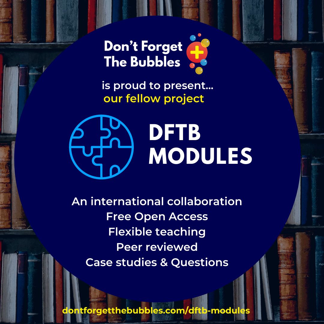 DFTBubbles's tweet photo. With 15 paediatric topics & more to come, the #DFTBmodules fellow-led project is a great resource & global collab for #paeds #FOAMed. Flexibly designed with individual components & case discussions, they are ideal for support your own workplace teaching. https://t.co/h6fFX0jycs https://t.co/a9cdupRWyn