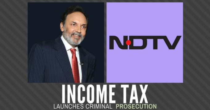 The "Income Tax Appellate Tribunal" (ITAT) has upheld an income tax department finding that promoters of NDTV used their own shell companies to round-trip investments of ₹642 crore (US$90 million) during 2009-10, making them liable for recovery of tax and penalty.