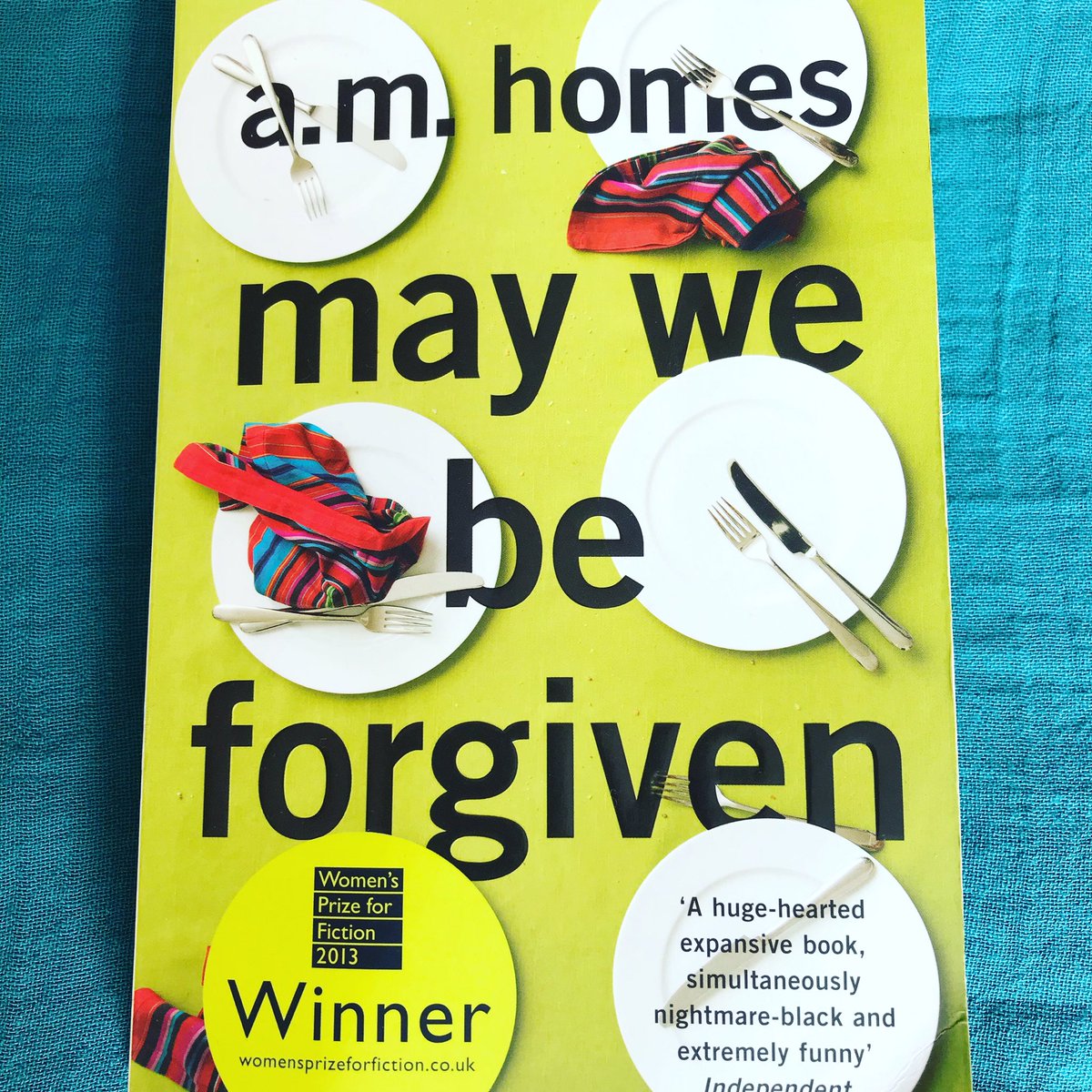 Deliciously dark humour. It’s rare for a book to make me belly laugh. <a href="/GrantaBooks/">Granta Books</a> #amhomes #darkhumor