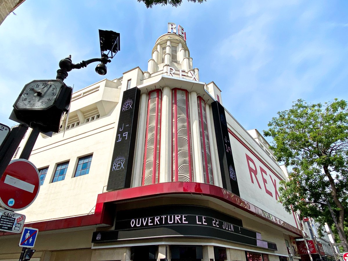 destinationcine's tweet photo. Faute d’entrées, le Grand Rex refermera ses portes du 3 au 26 août
«Je perds moins d’argent à fermer qu’à demander à mes équipes de venir pour ne rien faire. C’est démoralisant» explique Alexandre Hellmann, propriétaire du célèbre cinéma parisien in #BoxOfficePro https://t.co/vunIhMnLHk