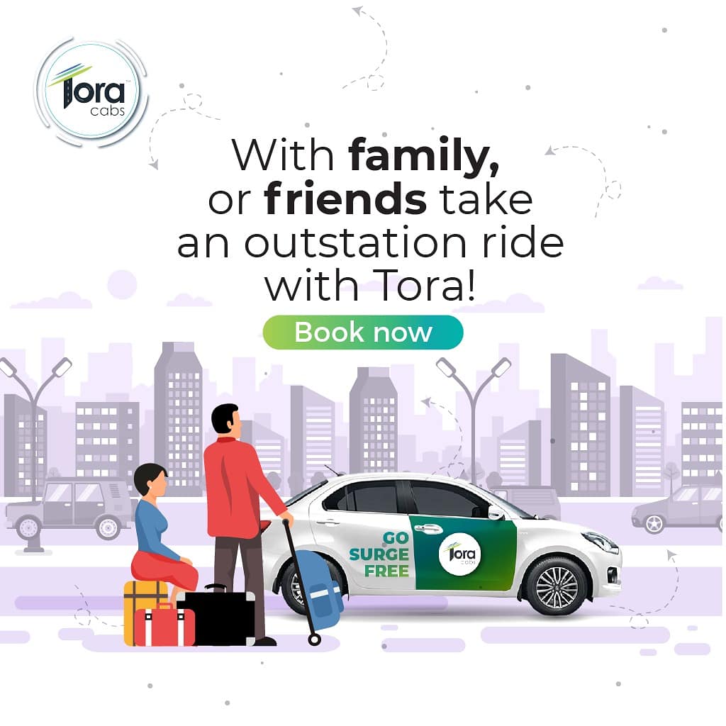 ToraCabs's tweet photo. Travel in comfort with friends or family! Book your outstation cab now!
.
.
.
#Tora #ToraCabs #OutstationCabs #CityCabs #BookACab #Taxi #BookATaxi #Auto #BookAnAuto #taxicab https://t.co/9XbRFb2oLN